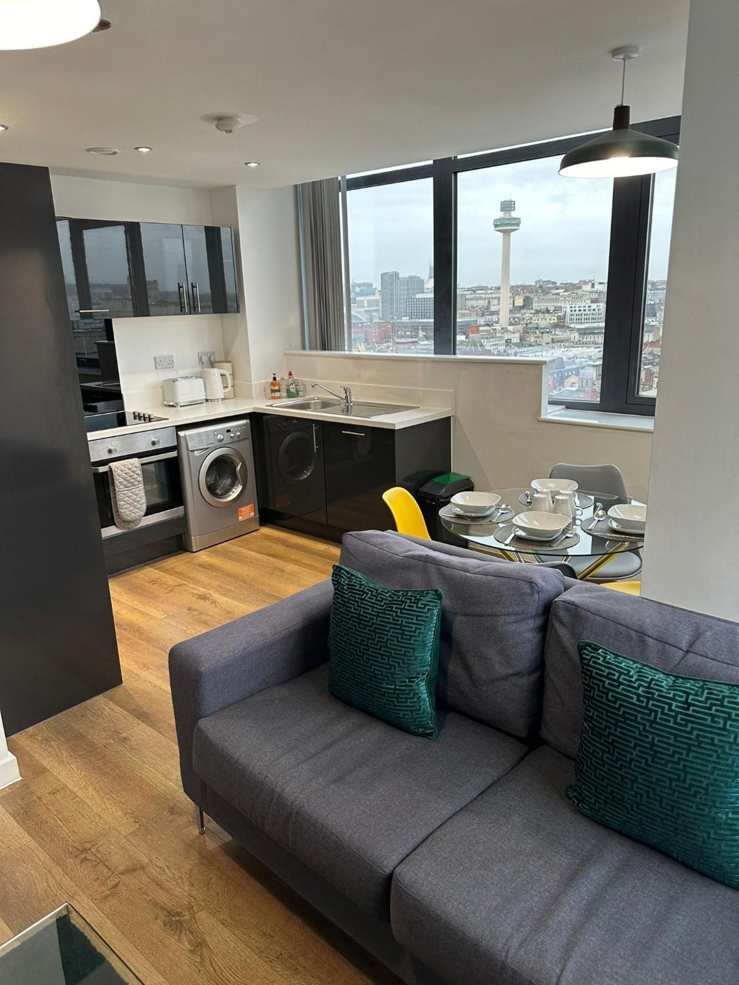 Stunning City View Apartment By Central Stay Liverpool Exterior foto